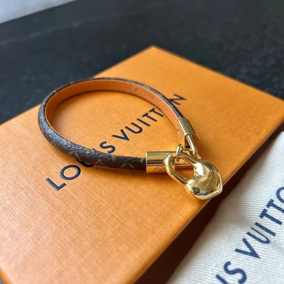 Brand new, never before worn…Louis Vuitton Crazy In Lock Bracelet